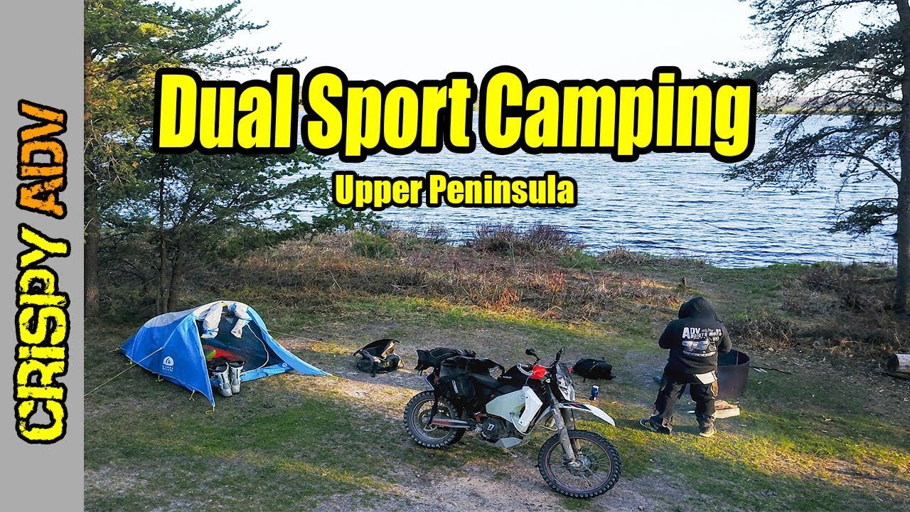 Upper Peninsula Dual Sport Camping KTM690 Enduro R YouTube