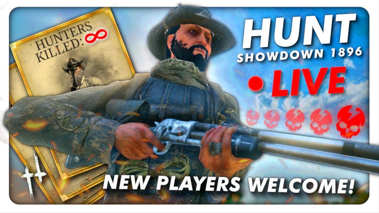 🔴 Hunt: Showdown Solo PVP Gameplay LIVE 🔥 NEW PLAYERS WELCOME | 6 STAR ...