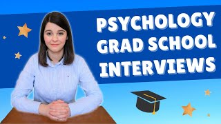 Grad School Interview Tips | Counselling and Clinical Psychology Programs