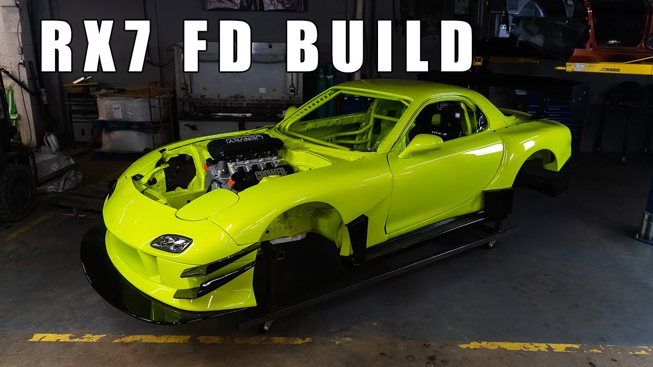 Making Custom Suspension for this 1000hp RX7 FD YouTube