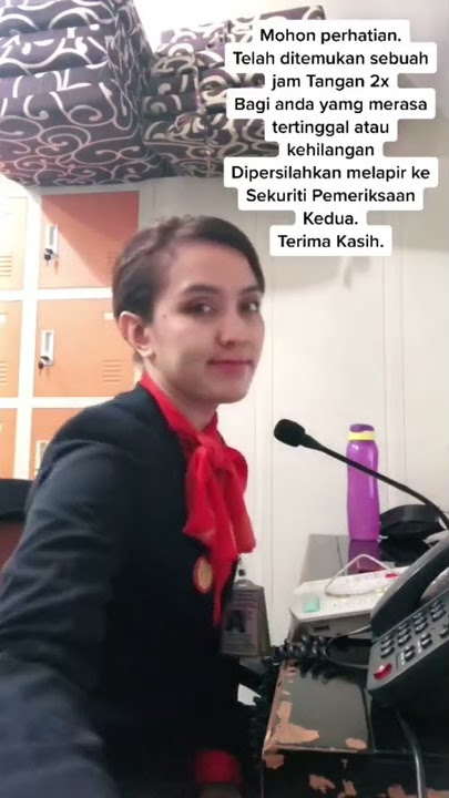 Pengisi suara bandara Soekarno-Hatta #shorts