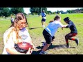 A GIRL SHOWED UP TO 1ON1’S AND CAUGHT A BODY!! (IT GOT PHYSICAL)