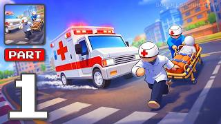 Help Aid Driver: Ambulance Car - Gameplay Walkthrough Part 1 - Rush Fast Save Lives (iOS, Android) screenshot 4