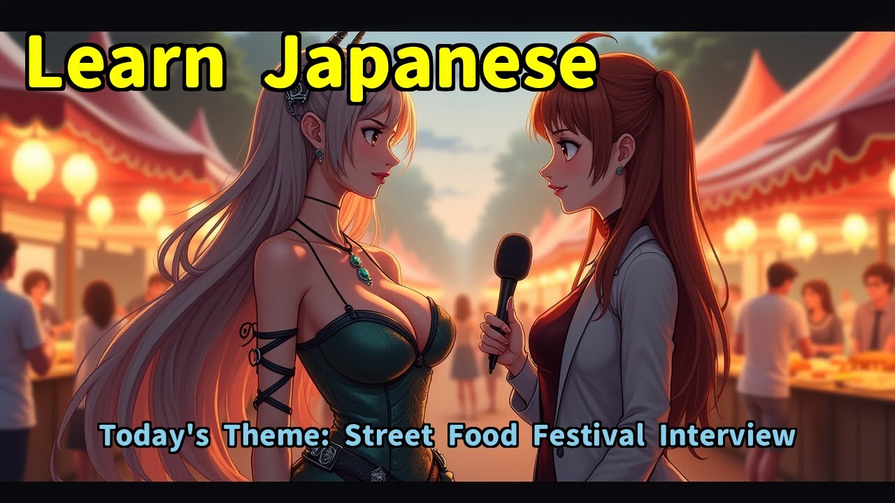 ✨ Can You Say This in Japanese? Street Food Festival