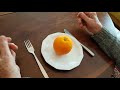 Tutorial de Bonpapix - comment manger une orange en société, avec un couteau et une fourchette