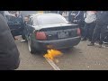 AUDI A4 B5 V6 2.6 150 HP SOUND EXHAUST ( FLAMES ! )