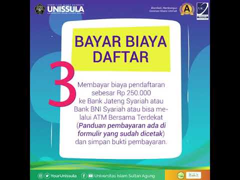 5 Langkah PMB UNISSULA dari rumah saja_PGSD UNISSULA