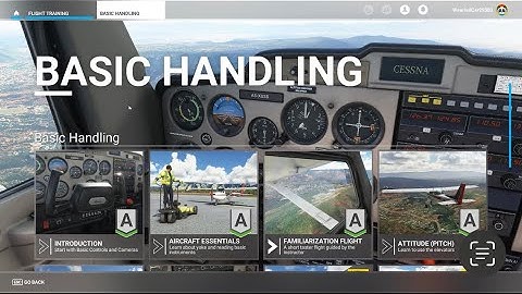 Flight training/Basic handling/7. Straight and level flight