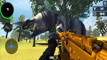 Wild Dino Hunting: Zoo Hunter - (Beast Hunt) Android Gameplay Walkthrough Part 8