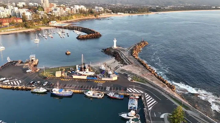 Wollongong drone footage