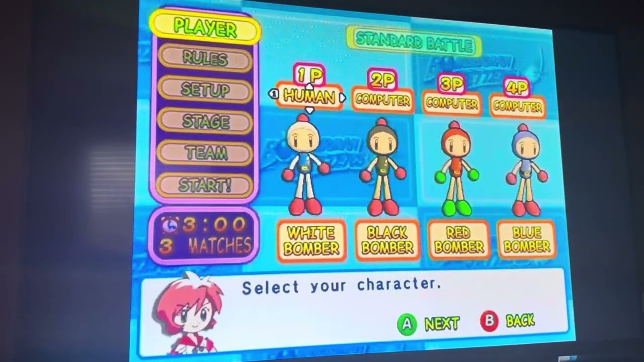 Bomberman Jetters (GameCube) - All Characters