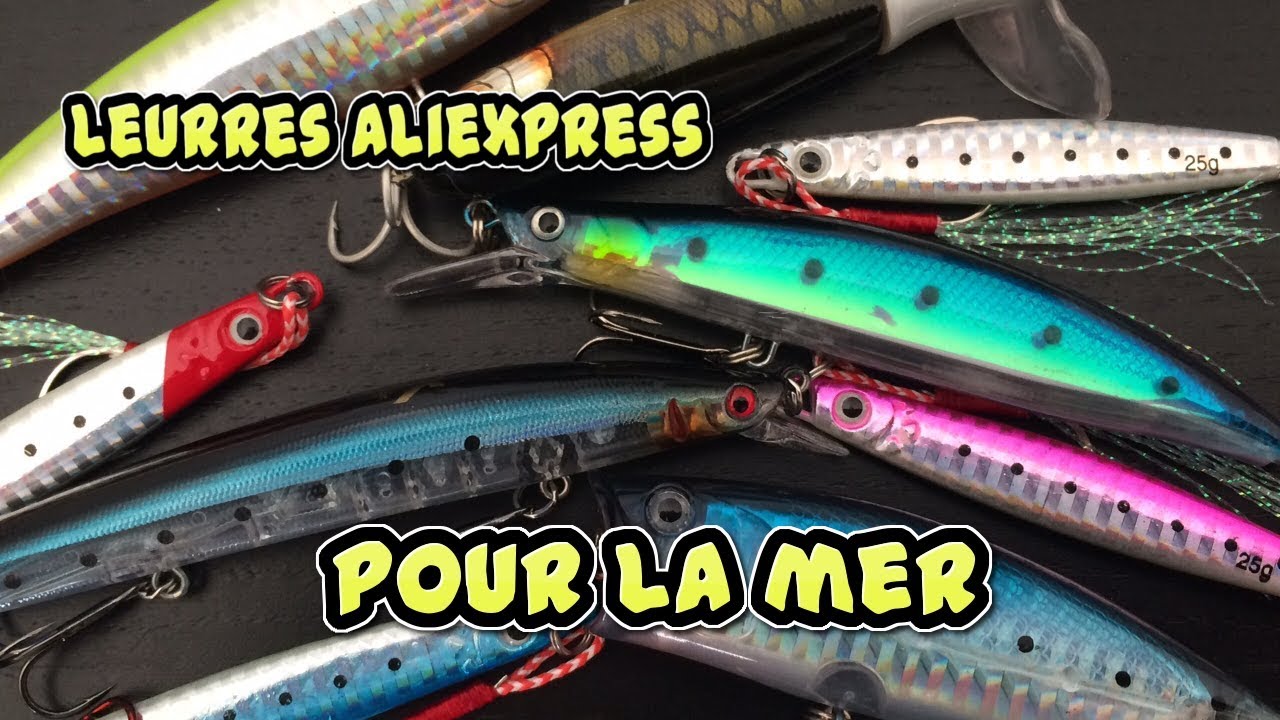 [Divers] Présentations de leurres Chinois pour la mer !