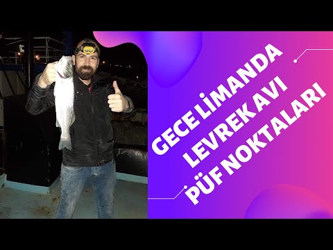 LİMAN İÇİ MANTARLI SİSTEM LEVREK AVI-ÖZEL BİLGİLER