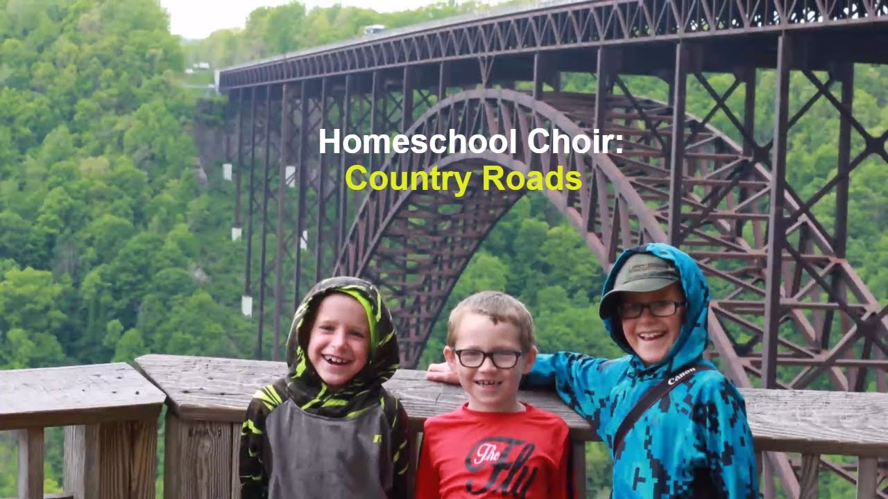 Roadschool Life | The Boys perform Country Roads