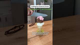 Happy National Ice Cream Day! Absolutely no need to cut ice cream to invest.