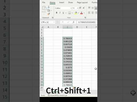 How to change numbers to two decimal places on #microsoftexcel