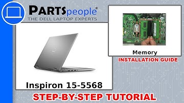 Dell Inspiron 15-5568 (P58F001) Memory How-To Video Tutorial
