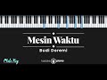 Mesin Waktu - Budi Doremi (KARAOKE PIANO - MALE KEY)