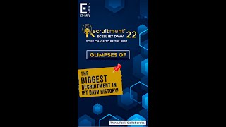 Glimpses of E-Cell Recruitment '22 | E-Cell | IET-DAVV