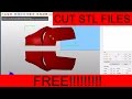 How to cut stl files for 3d printing FOR FREE