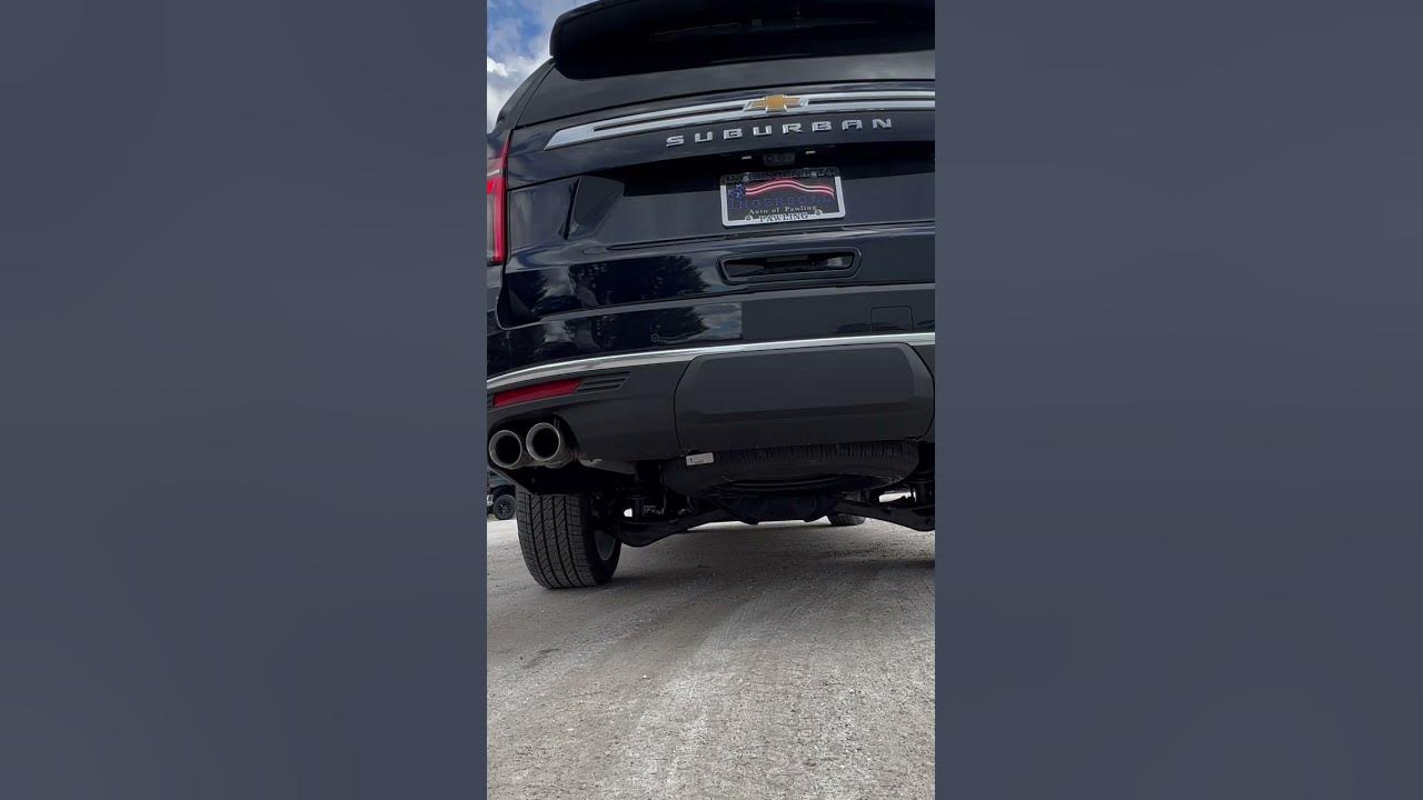 Chevy suburban 6 2l v8 exhaust sound youtube
