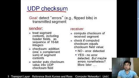 2. UDP User Datagram Protocol  at Transport layer, Computer Networks