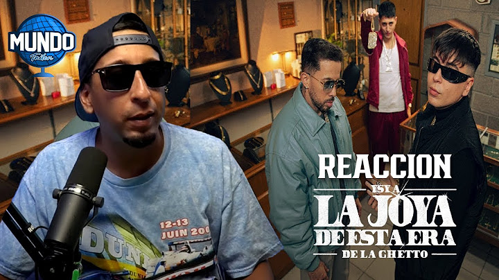 YSY A FT. DE LA GHETTO - LA JOYA DE ESTA ERA (REACCION)