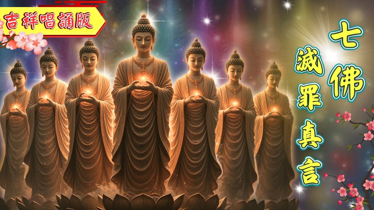 七佛滅罪真言】最吉祥唱誦版‧ 卍光明護佑消業增福｜108遍十小咒- YouTube