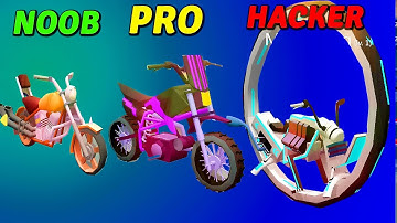NOOB vs PRO vs HACKER - Racing Smash 3D