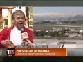 Alcalde Plaza: &quot;Un avión contamina por 6.000 autos&quot;  Teletrece