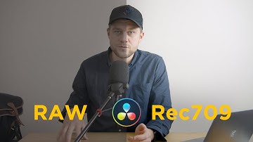 Colour Managed Workflow in Davinci Resolve - Converting Log footage to Rec709 for Editing