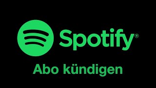 Spotify Abo Kundigen So Geht S Youtube