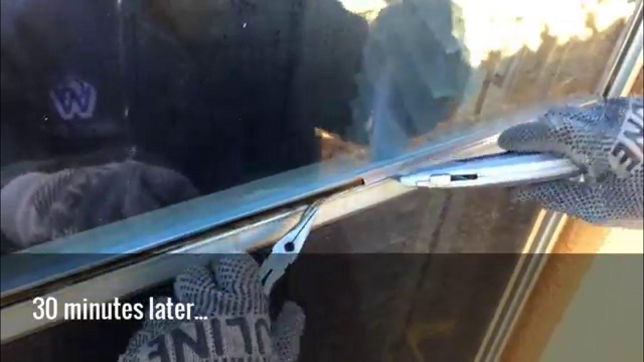 Successful Glazing Bead Removal and Installation YouTube