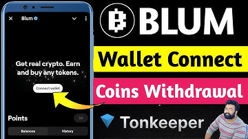 How to Connect Blum Wallet | Blum Wallet New Update | Blum AirDrop Withdrawal | Tonkeeper Blum