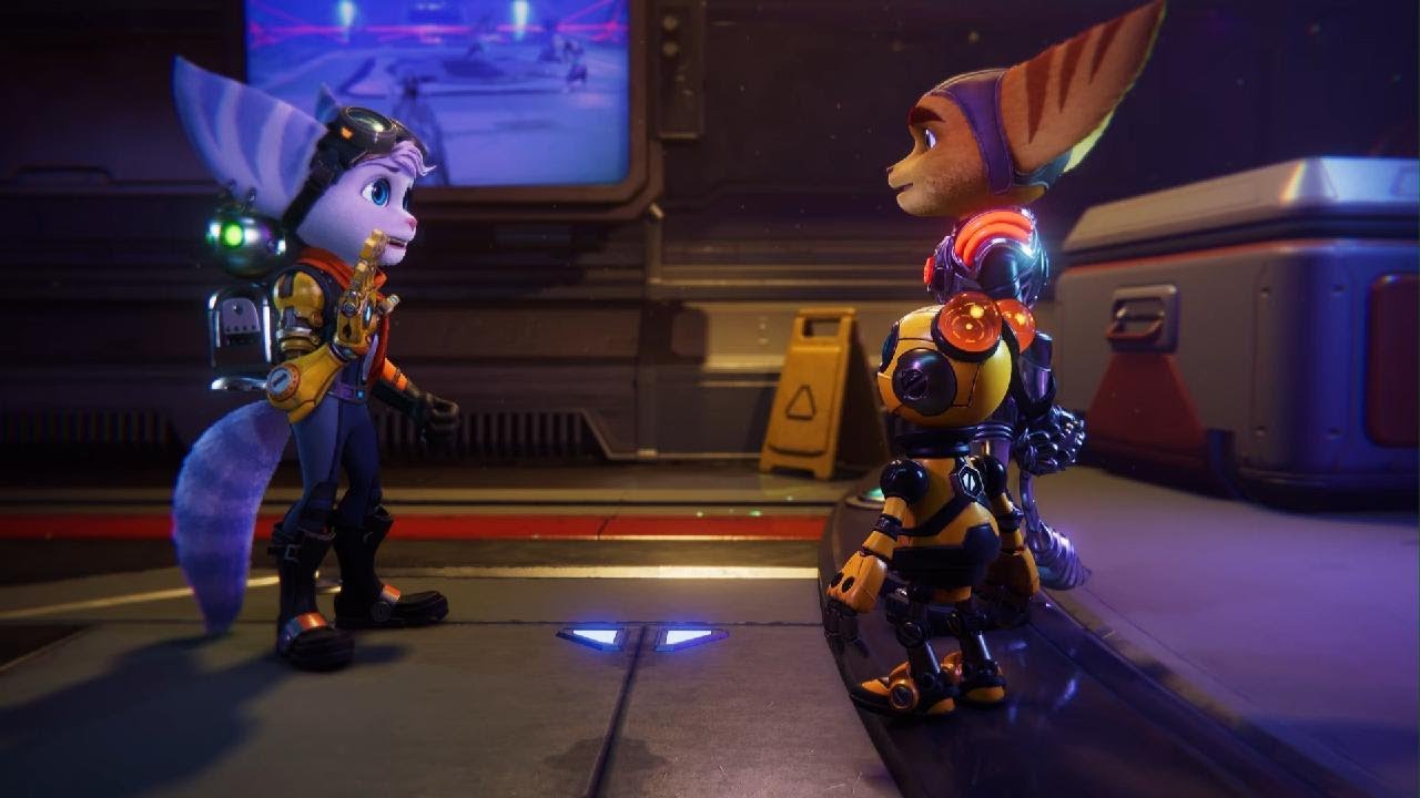 Ratchet & Clank Rift Apart Rivet meets Rachet 4k RTX YouTube