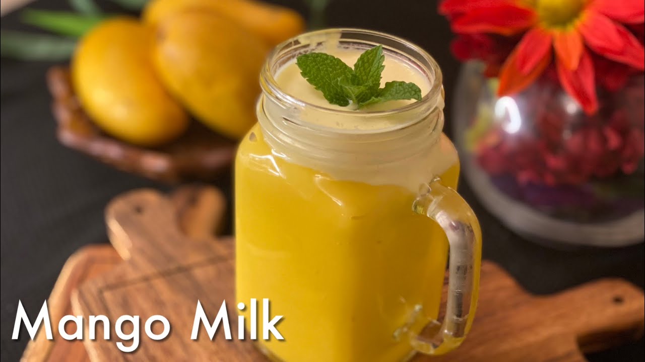 Thick & Tasty Mango Milkshake Recipe | Rich & Creamy Mango Milkshake | Mango Delight