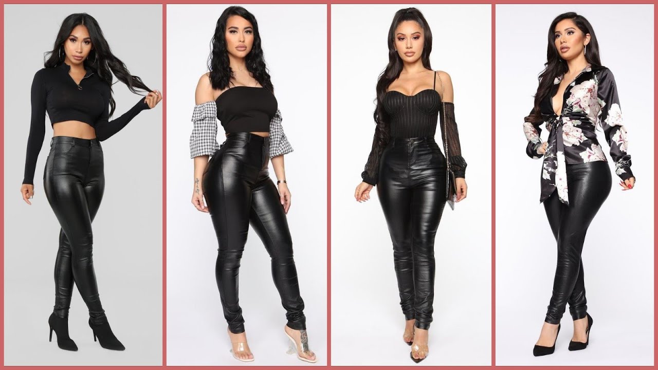 Exclusive And Impressive Designer Leather Pants For Women's Ideas - YouTube