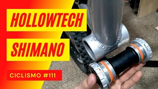 Caja Hollowtech 2 Shimano - características, ventajas y como colocarla | Ciclismo #111