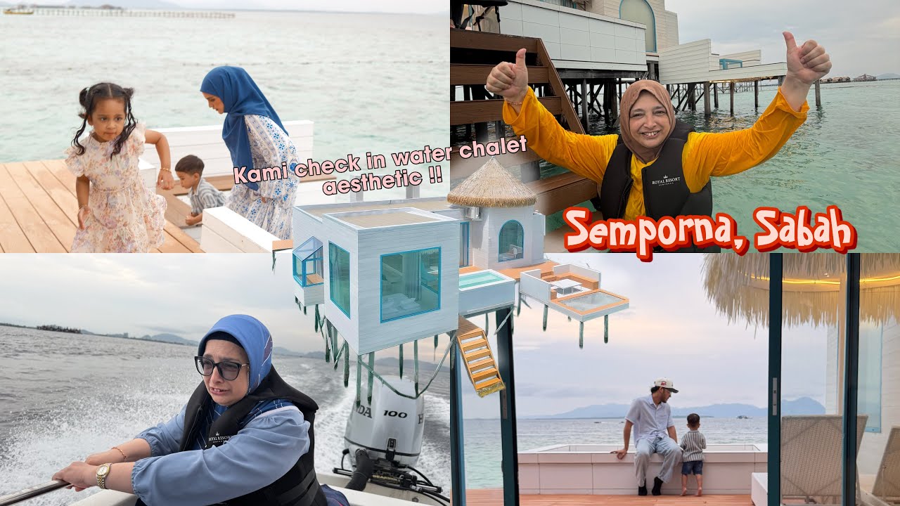 Check In Resort atas laut di Semporna Sabah !! 