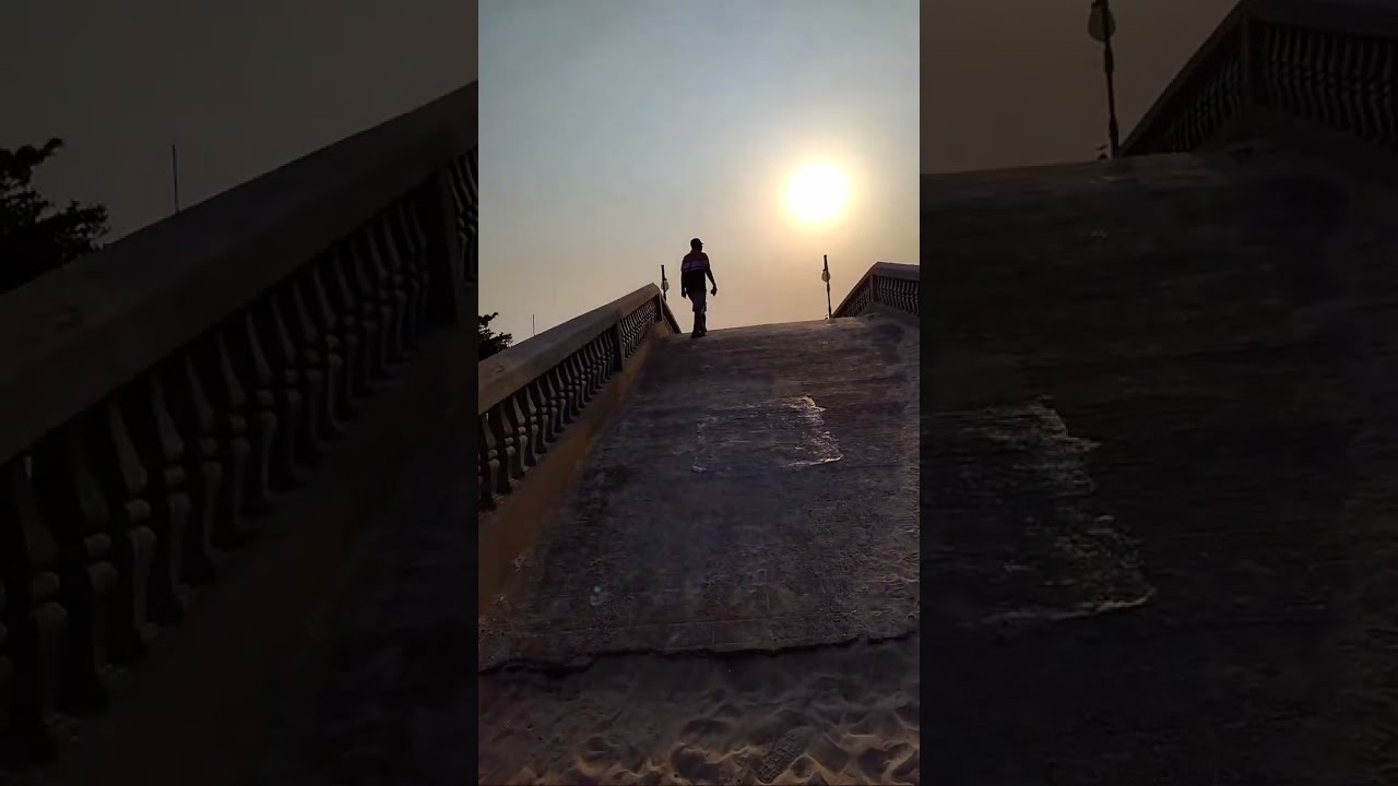 Colva beach at evening time