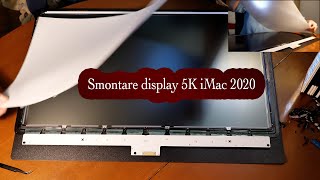 Come sostituire pannello in vetro rotto dal display 5K iMac 2020