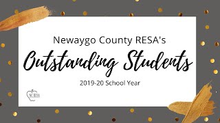 NC RESA's Outstanding Student Awards 2019 20