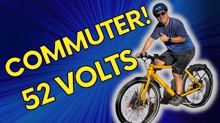 Magicycle’s Belt Drive Commuter Ebike! Full Review and Ride Footage with 52Volts/350Watts!