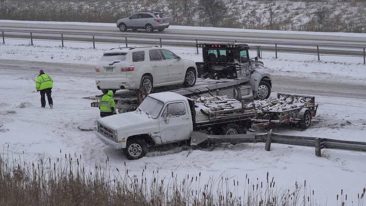 Snow causes lots of crashes in the NW Twin Cities - 2/3/2018