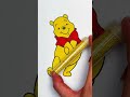Let's Color Winnie the Pooh #kids #shorts #cartoon #glitter #art #creative