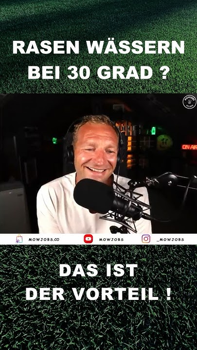 Rasen bei 30 Grad wässern 🌱 Ja oder nein? rasen bewässerung 
