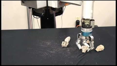 Autonomous grasping of rocks, with kNN and Greedy Entropy Search (5 sec limit) III