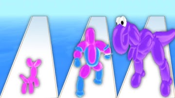 Balloon Pop Runner Gameplay All Levels 2022 ( android / ios )