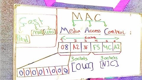 ما هو ال mac address؟ وما هي صفاتة؟ وما هو الفرق بين الـ mac address و الـ ip address؟