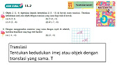 Kssm Matematik Tingkatan 2 Bab 11 Transformasi Isometri Translasi Jom Cuba 11 2 S5 S6 Buku Teks Youtube